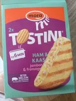 Mängden socker i Tostini jambon et fromage