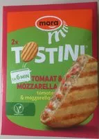 Mängden socker i Tostini