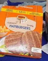 Mängden socker i Mora classique hamburger
