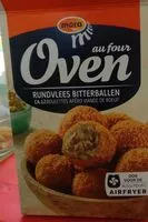 Mängden socker i Oven rundvlees bitterballen