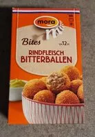 Mängden socker i Rindfleisch Bitterballen