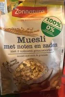 Mängden socker i Muesli aux noix et graines