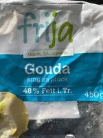 Mängden socker i Gouda jung im Stück
