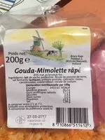 Mängden socker i Gouda mimolette rape