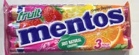 Mängden socker i Mentos