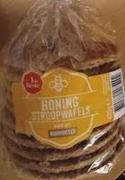 Mängden socker i Honing stroopwafels