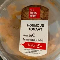 Mängden socker i Houmous tomaat
