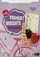Mängden socker i Yoghurtbiscuits bosvruchten