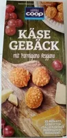 Mängden socker i Käsegebäck mit Parmigiano Reggiano