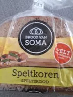 Socker och näringsämnen i Brood van soma