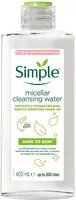 Mängden socker i Simple Micellar Cleansing Water
