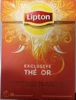Mängden socker i Lipton Thé Noir Or Ceylan 25 Sachets