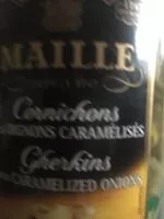 Mängden socker i Cornichons aux oignons caramélisés