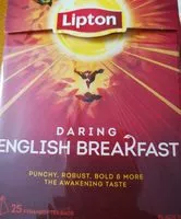 Mängden socker i Thé daring english breakfast