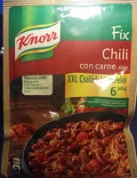 Mängden socker i Chili con carne alap Fix