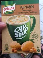 Mängden socker i Cup a Soup Kartoffel Cremesuppe