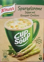 Mängden socker i Cup a Soup Spargelcremesuppe