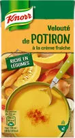 Mängden socker i Knorr Soupe Liquide Velouté Potiron Crème Fraîche 50cl