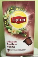 Mängden socker i Lipton Infusion Rooibos Vanille 10 Capsules
