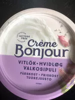 Mängden socker i Crème bonjour