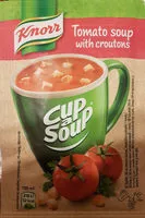Mängden socker i Cup a Soup - Tomato soup with croutons