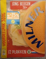 Mängden socker i Jong Belegen 30+ Voordeelpak