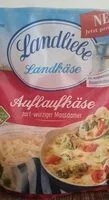 Mängden socker i Auflaufkäse