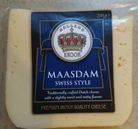 Mängden socker i Maasdam Cheese Block