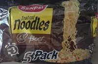 Mängden socker i Instant noodles beef flavour