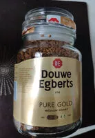 Mängden socker i Douwe Egberts Pure Gold Coffee 95G
