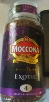 Mängden socker i Moccona Exotic