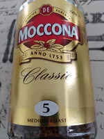 Mängden socker i Moccona classic 5