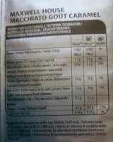 Mängden socker i Tassimo Macchiato caramel