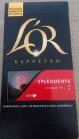 Mängden socker i Espresso Splendente 7