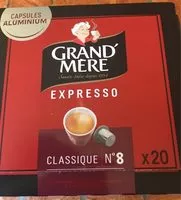 Mängden socker i Grand mere expresso