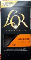 Mängden socker i L'or expresso Delizioso