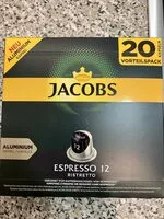 Mängden socker i Jakobs Kaffee Kapseln Stärke 12