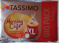 Mängden socker i Tassimo Morning Café Strong