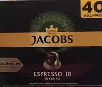 Mängden socker i Jacobs Espresso 10