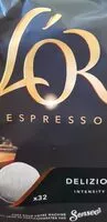 Mängden socker i L'or espresso