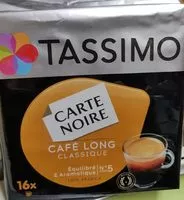 Mängden socker i Tassimo