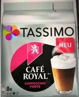 Mängden socker i Tassimo Cafe Royal