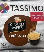 Mängden socker i Grand mere cafe long