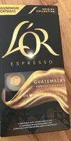 Mängden socker i L’or espresso