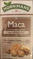 Mängden socker i Maca con jengibre