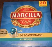 Mängden socker i Descafeinado