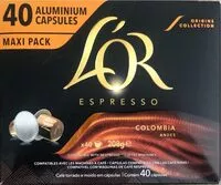 Mängden socker i Café Espresso Colombia