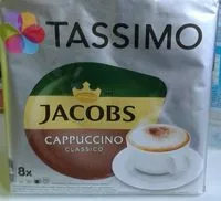 Mängden socker i Tassimo Jacobs Cappuccino Classico
