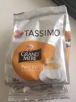 Mängden socker i Grand mère Petit Déj'