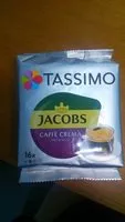 Mängden socker i Caffé Crema Tassimo